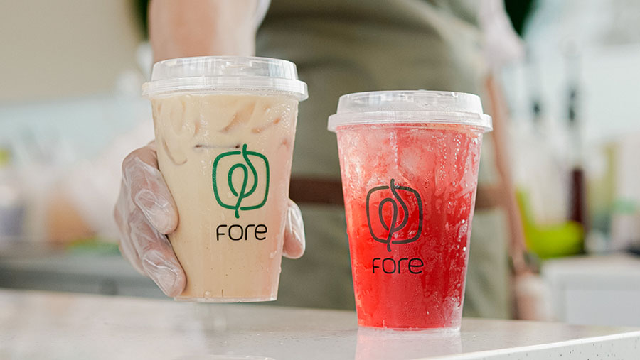 Fore Coffee drinks