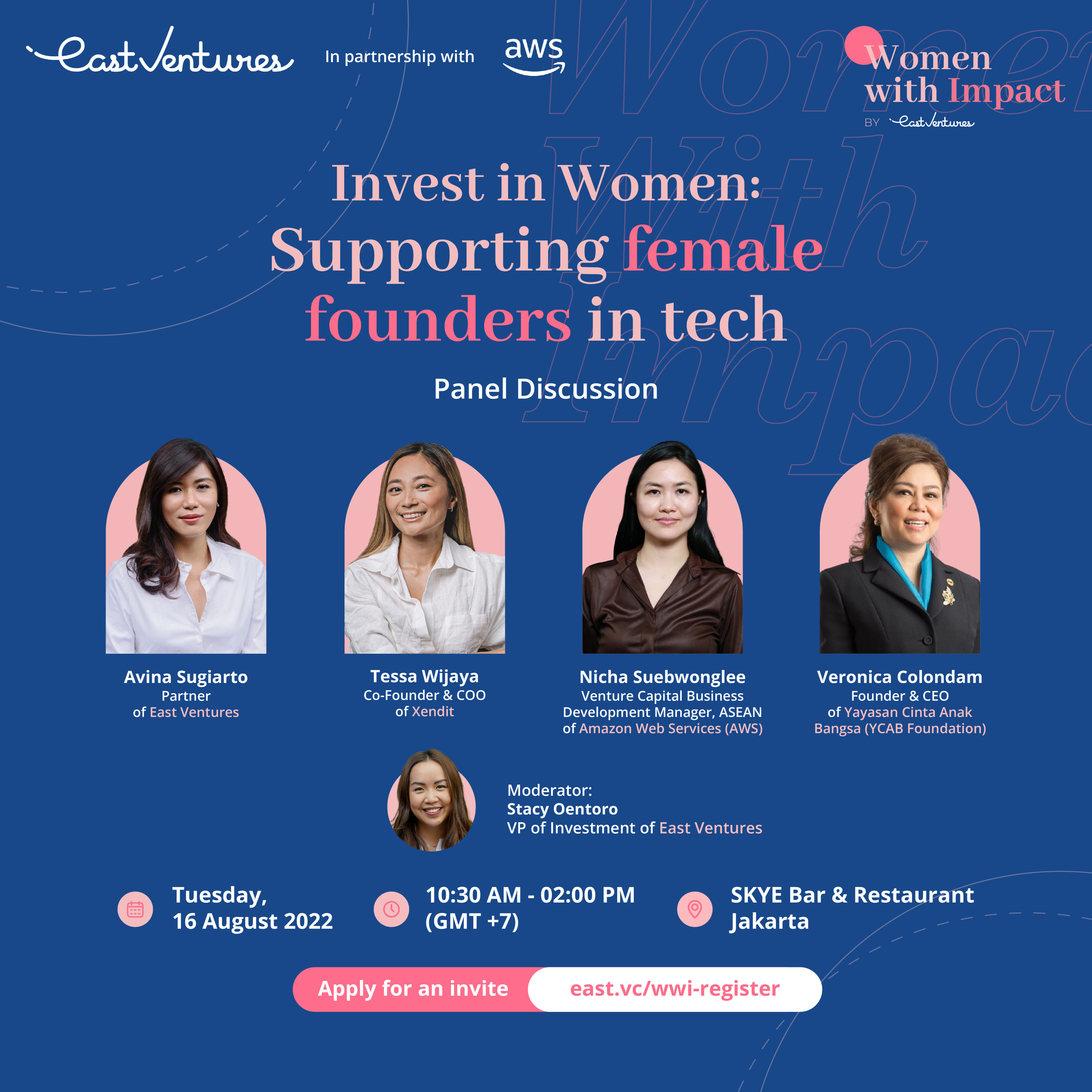Women with Impact - Invest in Women|Invest in Women: Supporting female founders in tech