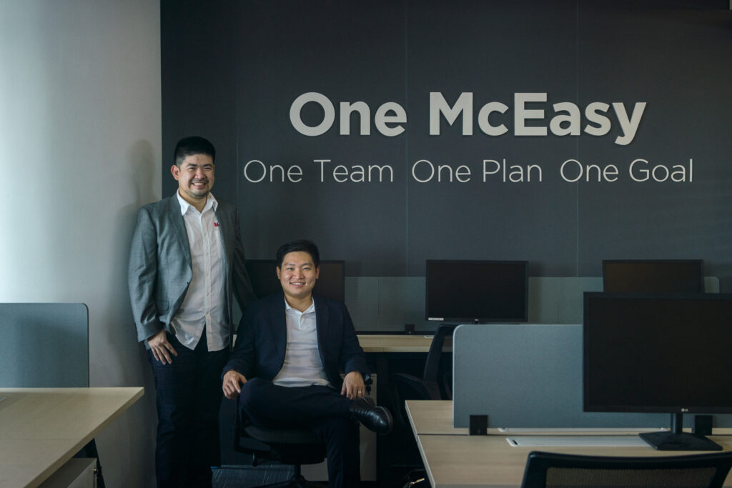 McEasy Co-founders - Hendrik Ekowaluyo and Raymond Sutjiono