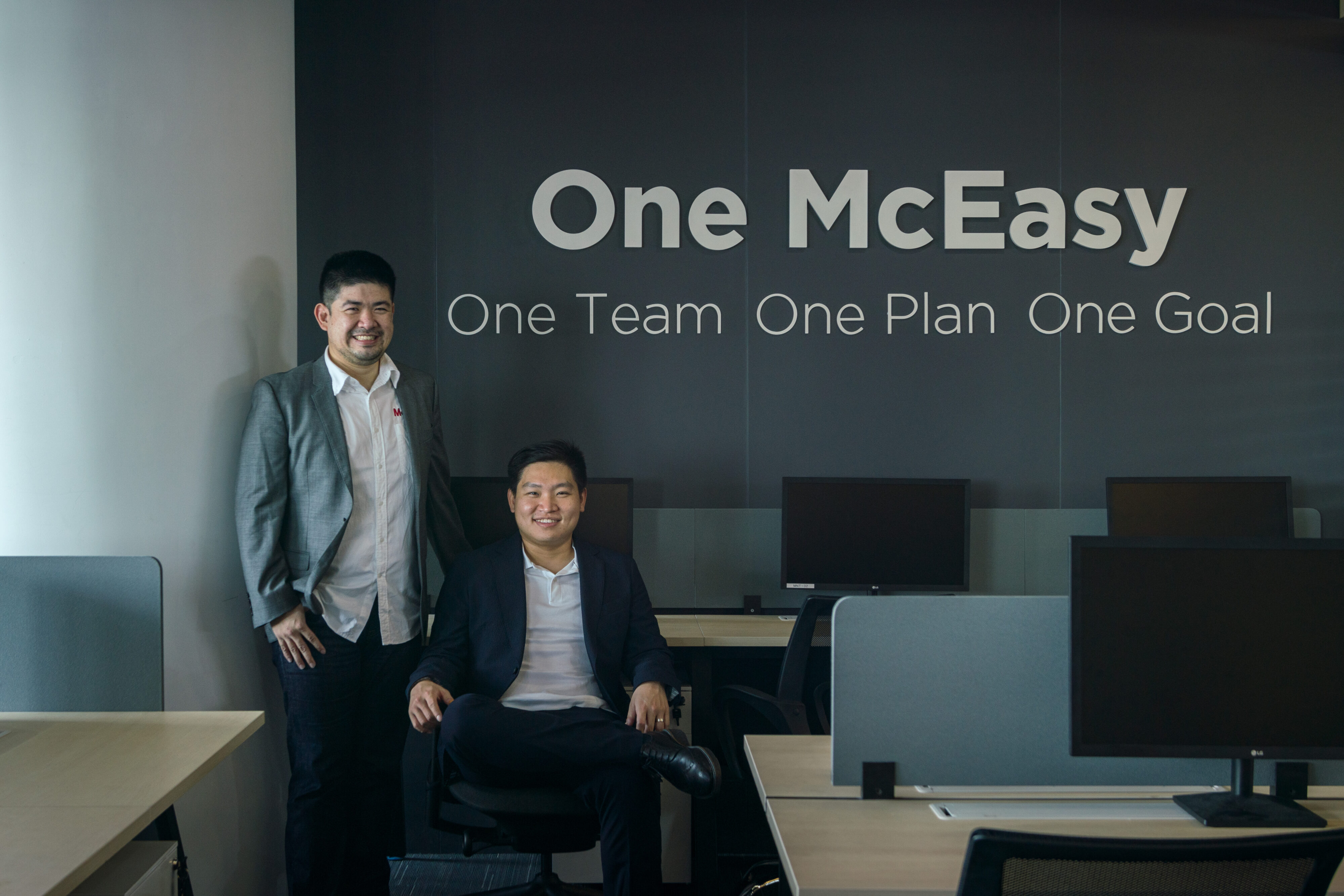 McEasy Co-founders - Hendrik Ekowaluyo and Raymond Sutjiono