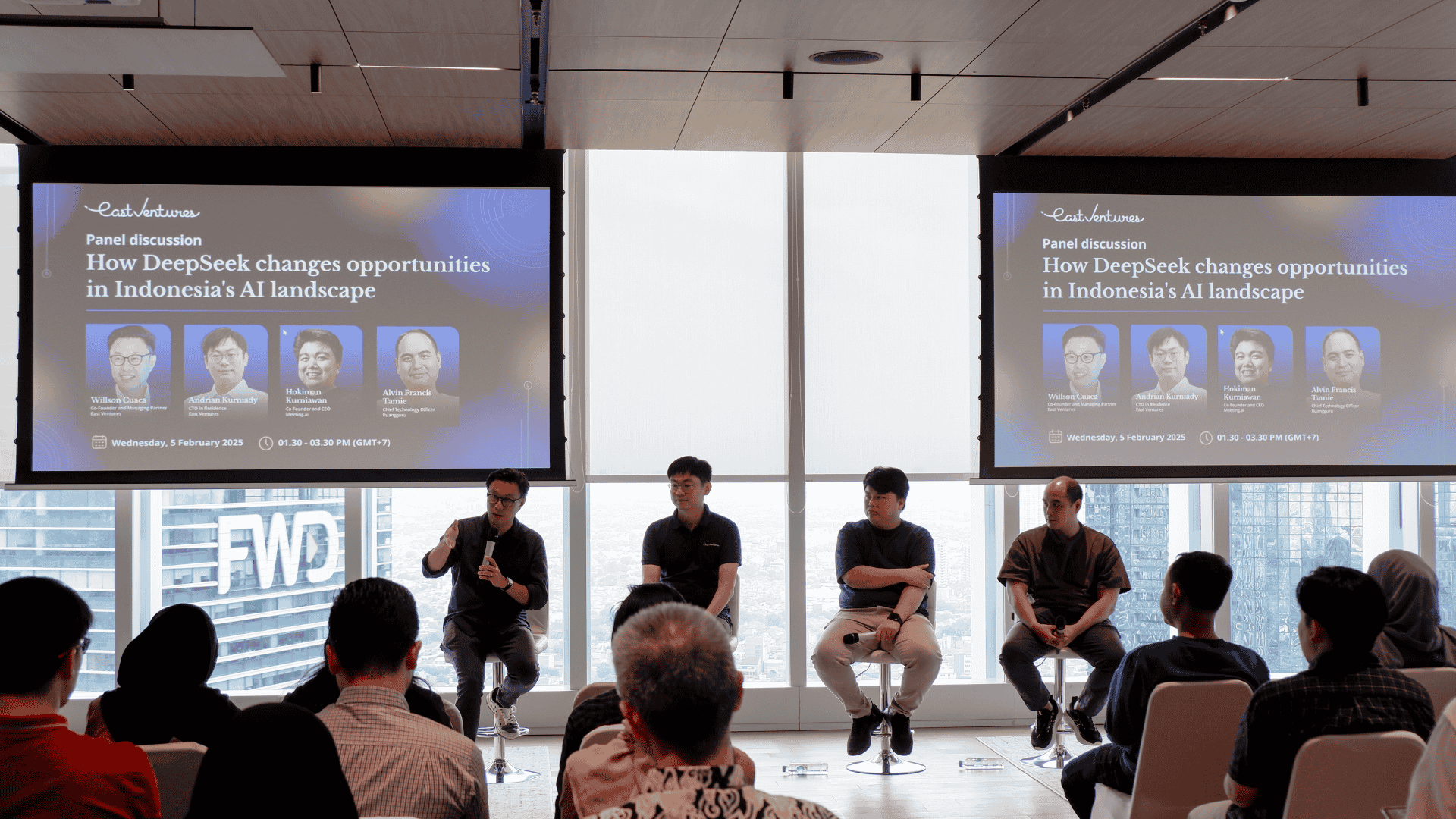 DeepSeek panel discussion Indonesia AI kecerdasan buatan