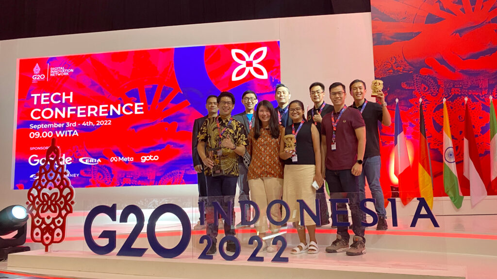 East Ventures’ ecosystem at the awarding session of G20 Digital Innovation Network