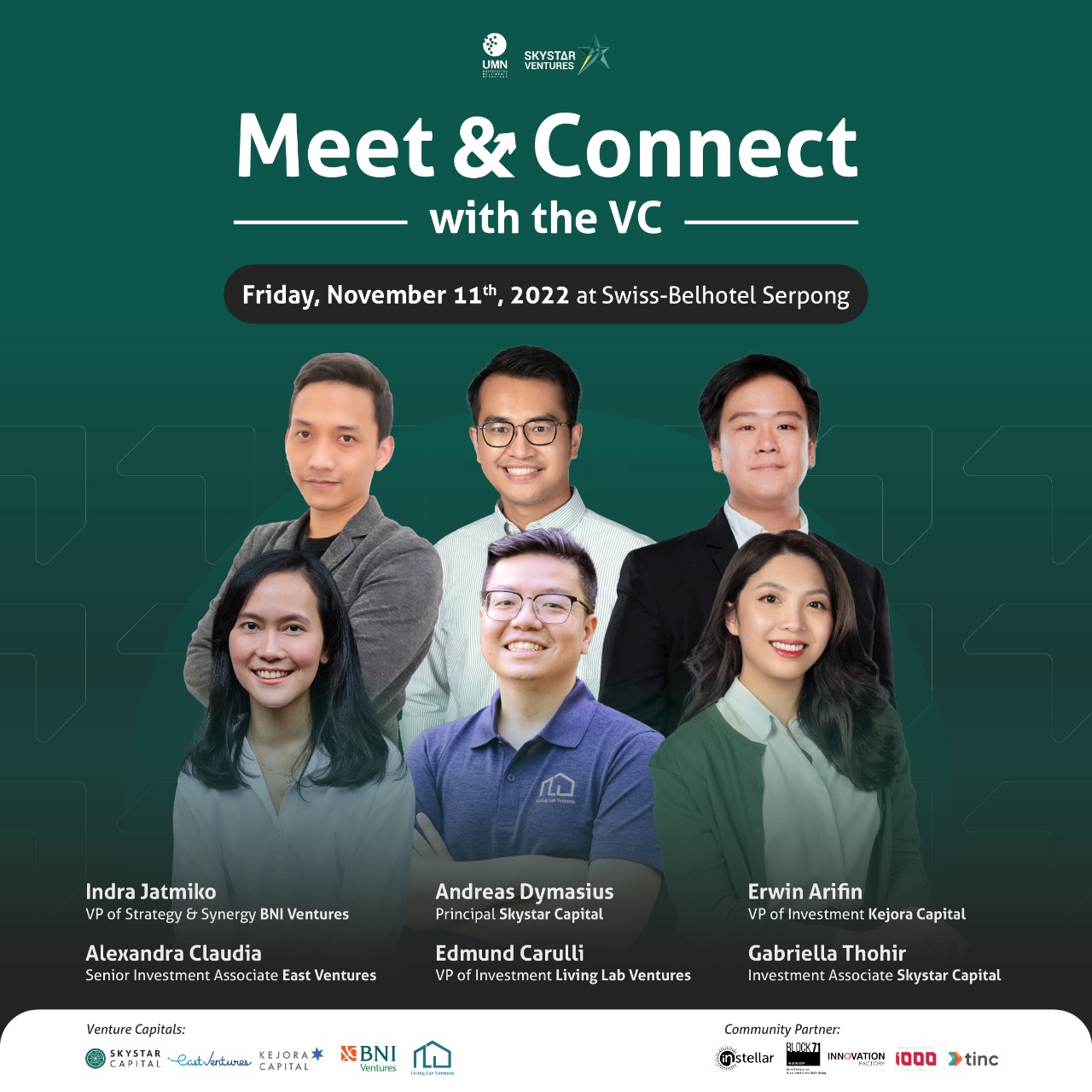 Meet and Connect with the VC