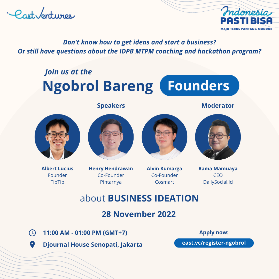 MTPM - Ngobrol Bareng Founders